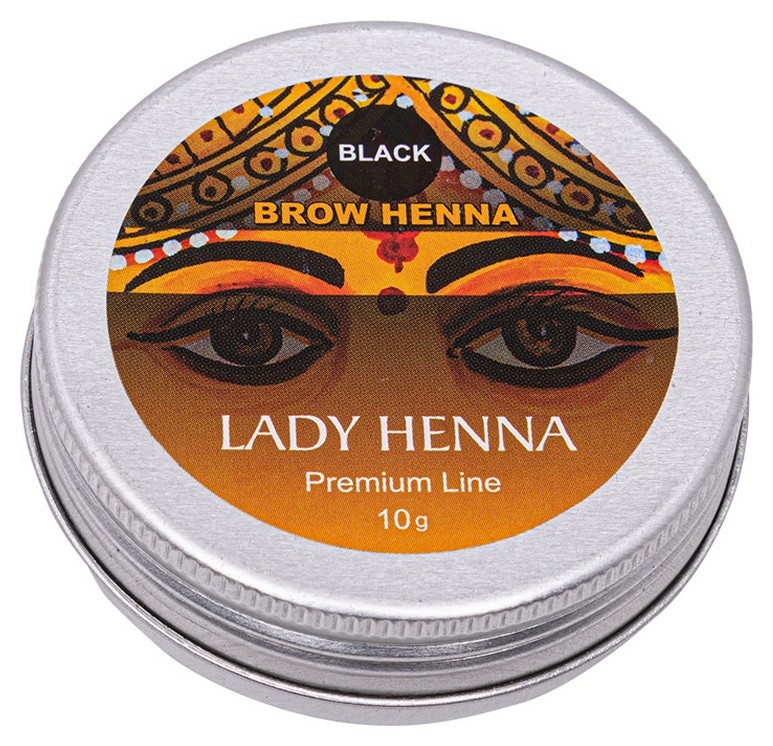 Краска для бровей на основе хны Premium Line Lady Henna