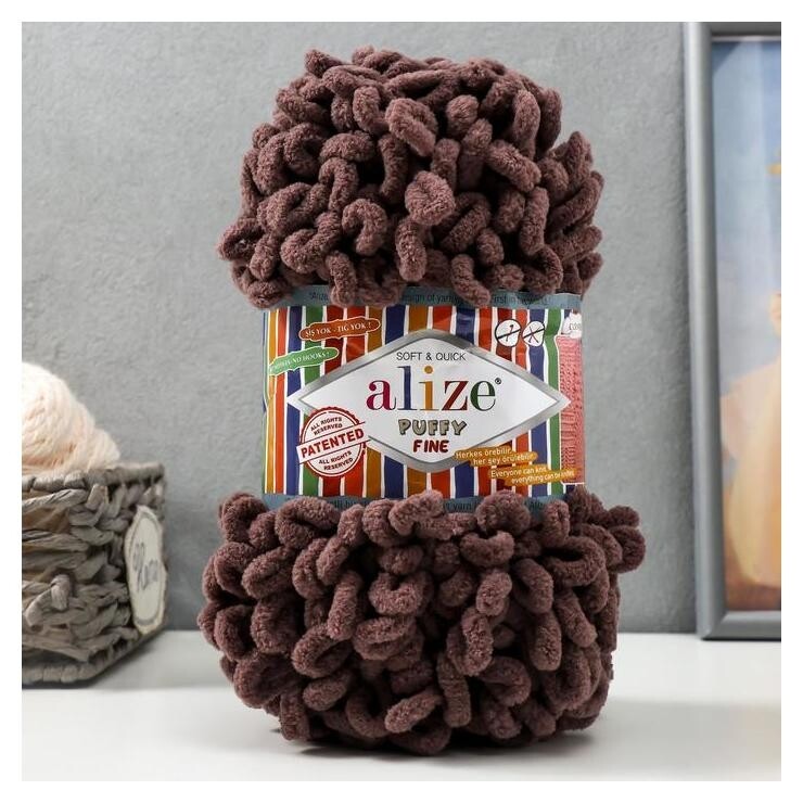 Пряжа "Puffy Fine" 100% микрополиэстер 14,5м/100г (305)  Alize