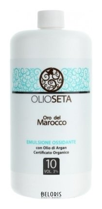 Эмульсионный оксигент с органически сертифицированным аргановым маслом 3% Barex Italiana Olioseta Oro Del Marocco