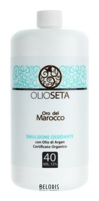 Эмульсионный оксигент с органически сертифицированным аргановым маслом 12% Barex Italiana Olioseta Oro Del Marocco