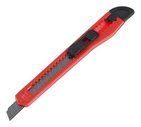 Нож универсальный Lom, пластиковый корпус, 9 мм