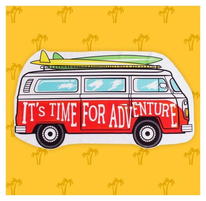 

Полотенце пляжное Adventure, 80 × 150 см, 100 % п/э, Цвет не указан