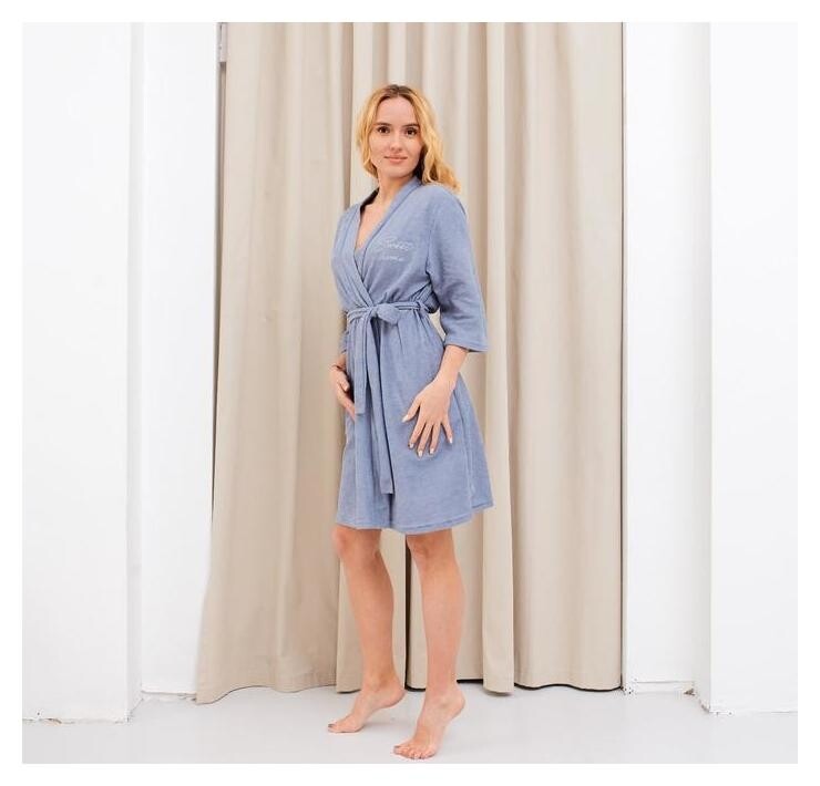 Халат женский Sweet Home цвет Серый размер 40-42  Kaftan
