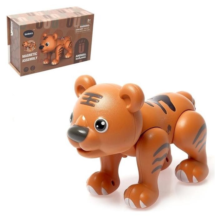 

Игрушка интерактивная «Тигр» с функцией записи голоса, ходит, звук