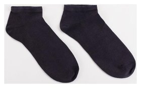 Носки мужские, цвет тёмно-серый, размер 25 Сибирь