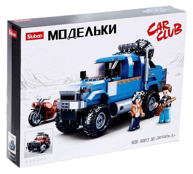 

Конструктор модельки «Грузовоз», 361 деталь