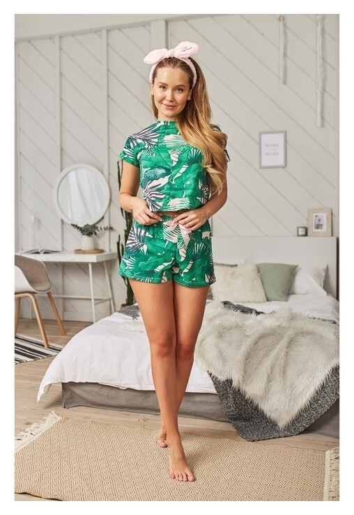 Футболка женская укор. Kaftan "Tropic" р. 40-42  Kaftan