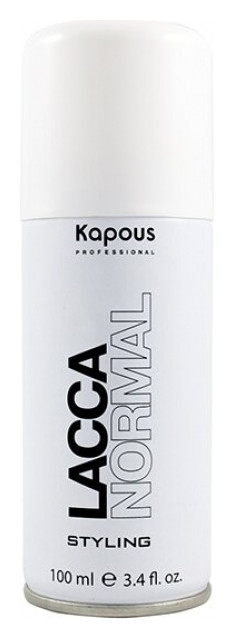 Лак аэрозольный нормальной фиксации Lacca Normal Kapous Professional STYLING 