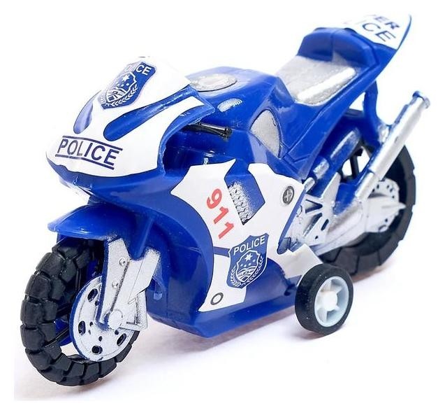 Мотоцикл инерционный Супербайк Police