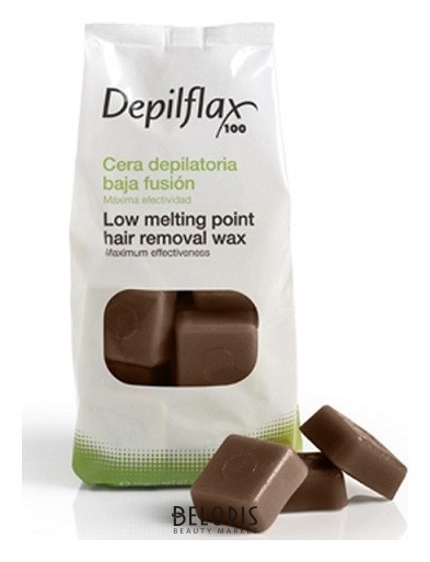 Горячий воск в дисках Шоколад Depilflax