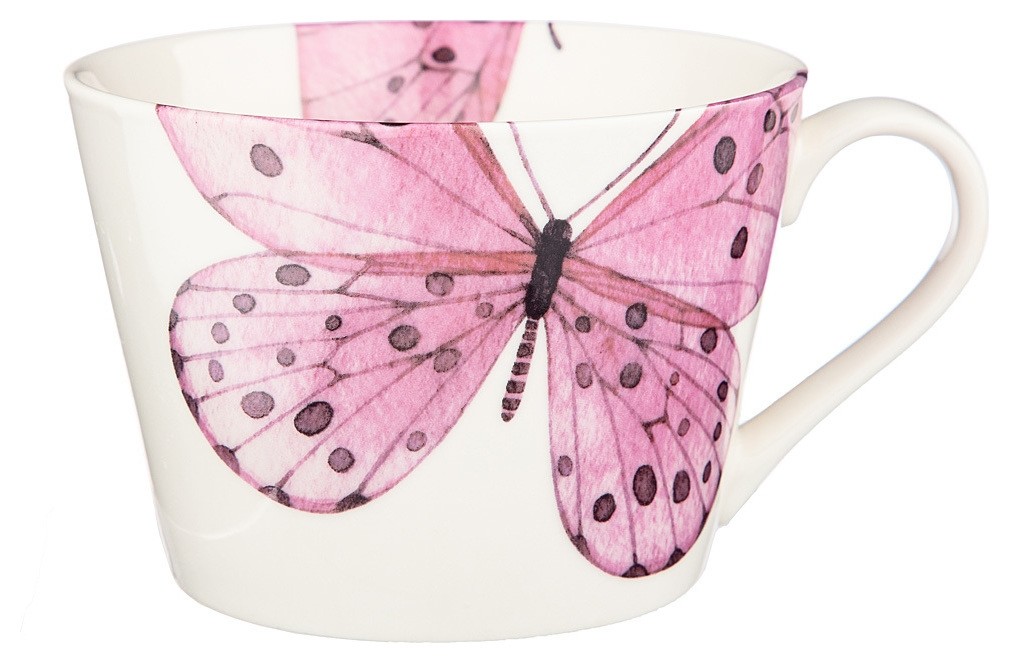 Розовая бабочка  Lefard