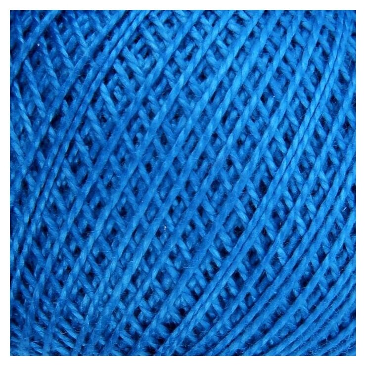 Нитки вязальные "Ирис" 150м/25гр 100% мерсеризованный хлопок цвет 2714  ПНК им. Кирова