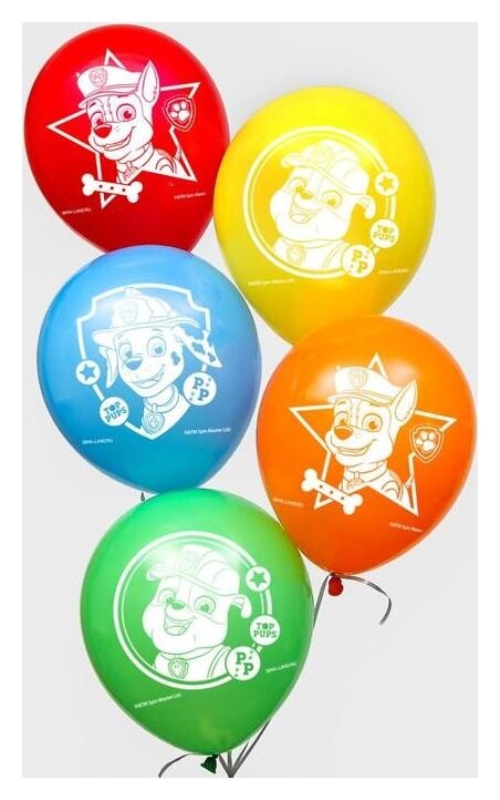 Воздушные шары 12 дюйм Paw Patrol Щенячий патруль  Paw patrol