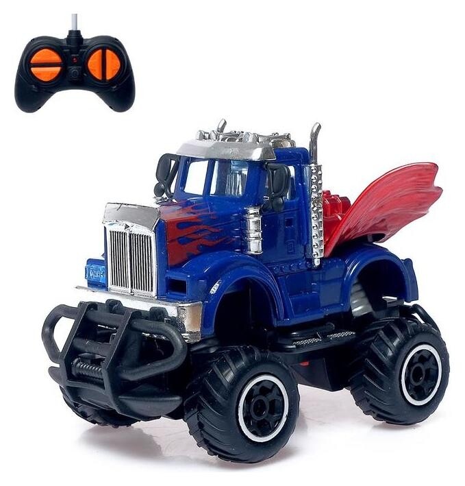 Джип радиоуправляемый «Биг-фут», работает от батареек  