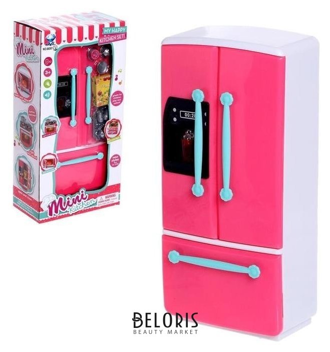 Набор игровой «Холодильник» для кукол, свет, звук NNB