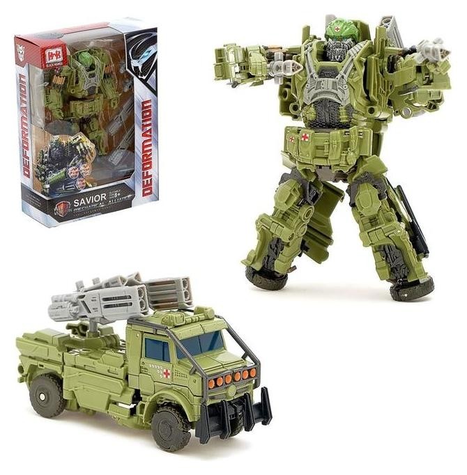 Робот «Военный», трансформируется  