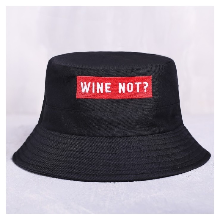 

Панама Wine Not, цвет чёрный