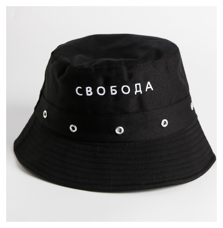 

Панама «Свобода», цвет чёрный