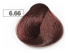 Тон 6.66 Темный блондин красный интенсивный  Kezy