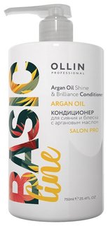 Кондиционер для сияния и блеска с аргановым маслом OLLIN Professional