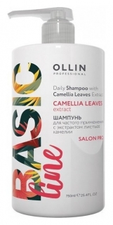 Шампунь для частого применения с экстрактом листьев камелии OLLIN Professional