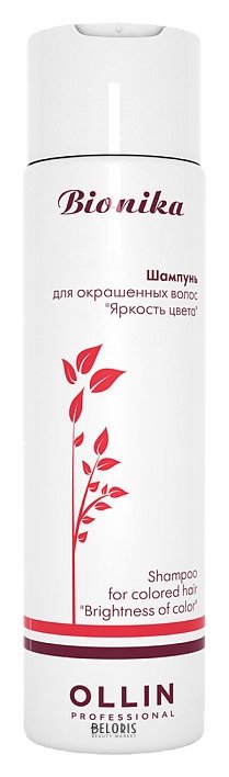 Шампунь для окрашенных волос Яркость цвета OLLIN Professional Bionika