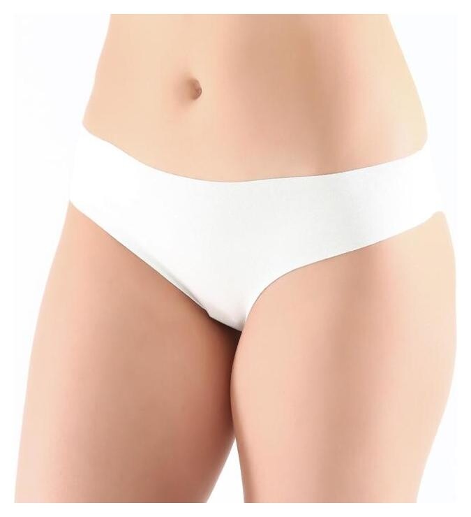 Трусы женские слипы, цвет белый, р-р 44-46 (L)  Miss Beautiful