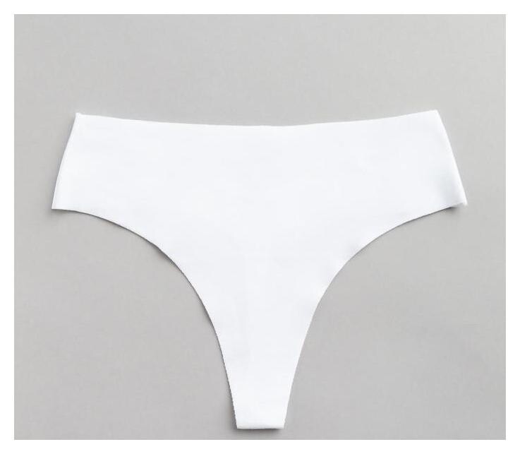 Трусы женские стринги, цвет белый, размер 44-46 (L)  Miss Beautiful