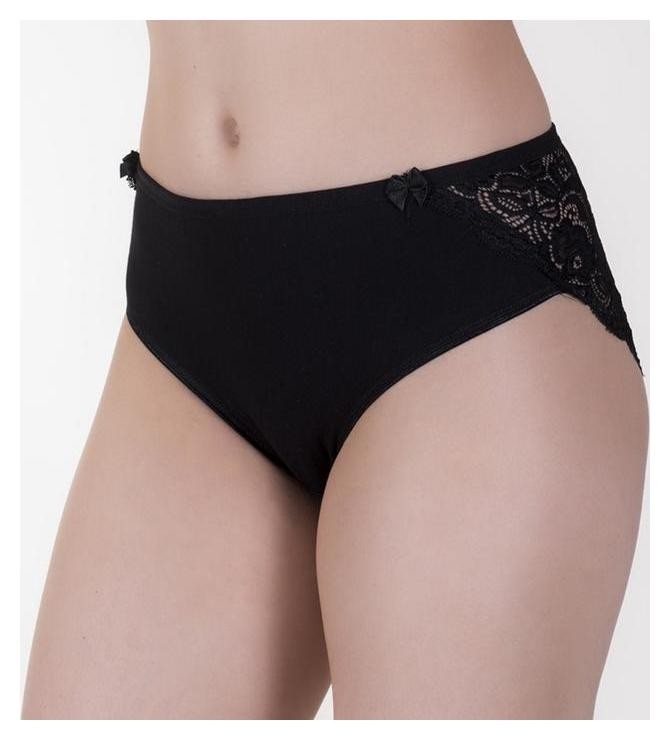 

Трусы женские слипы, цвет чёрный, р-р  (2XL