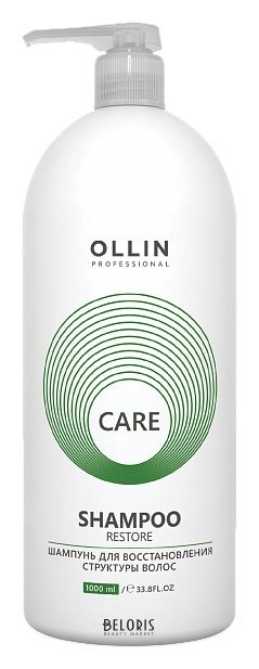 Шампунь для восстановления структуры волос OLLIN Professional Care