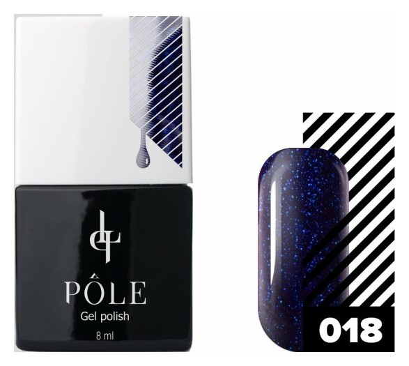 Тон 018 Сияющая голубика  POLE