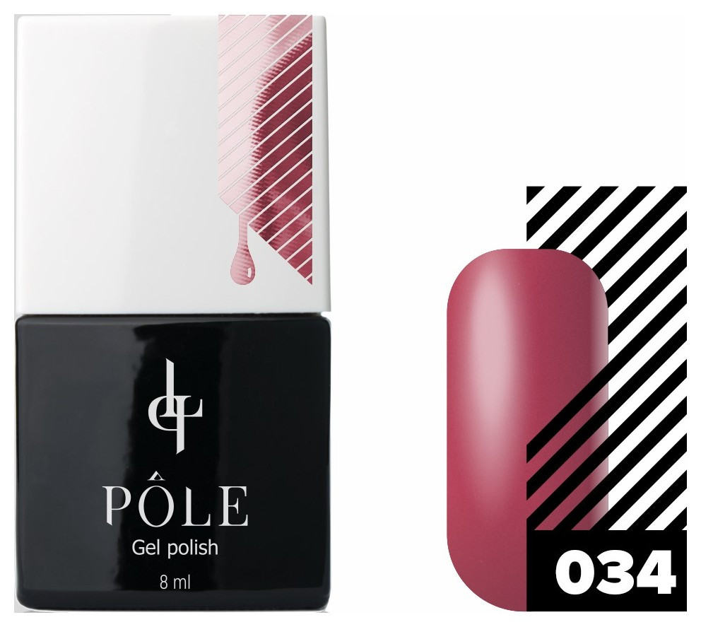 Тон 034 Гранатовая роза  POLE