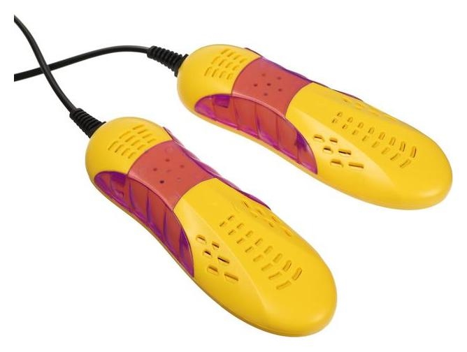 Сушилка для обуви Sakura Sa-8156ry, 10 Вт, 65°с, желто-красная