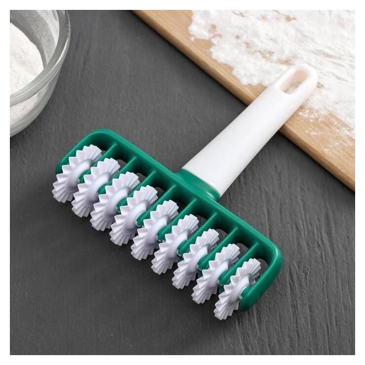 Валик для нарезки теста фактурный Konfinetta «Сладость», 14×17×4 см Konfinetta