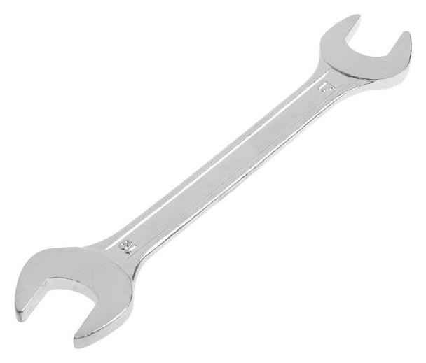 Ключ рожковый Tundra, хромированный, 17 х 19 мм