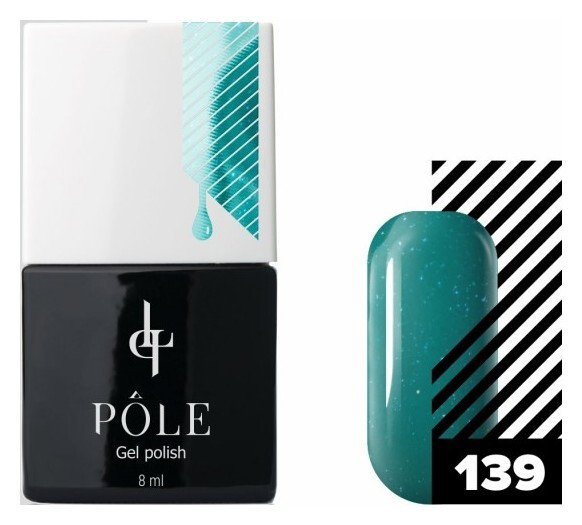 Тон 139 Голубой топаз  POLE