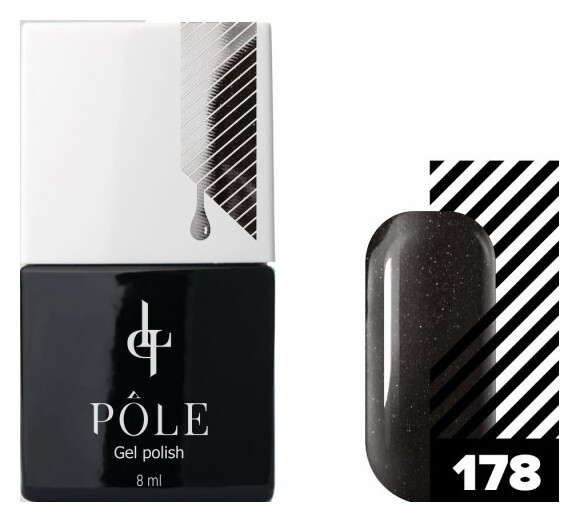 Тон 178 Мерцающий графит  POLE