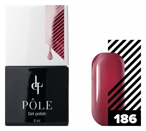 Тон 186 Брусничный джем  POLE