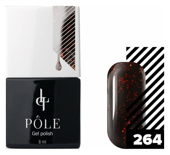 Тон 264 Черный янтарь  POLE