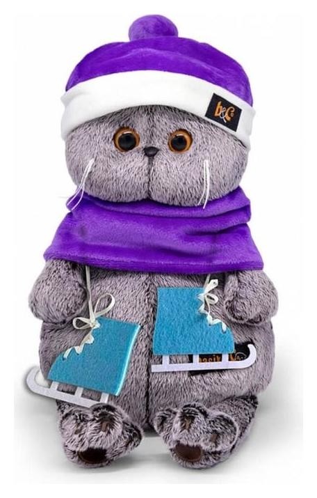 

Мягкая игрушка «Басик с коньками»