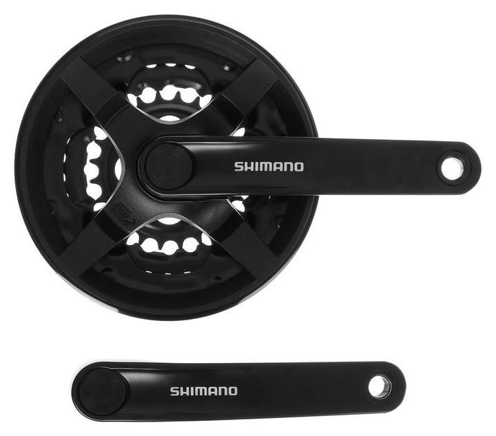 

Система Shimano Tourney Fc-ty301 24/34/42т 170 мм, цвет чёрный