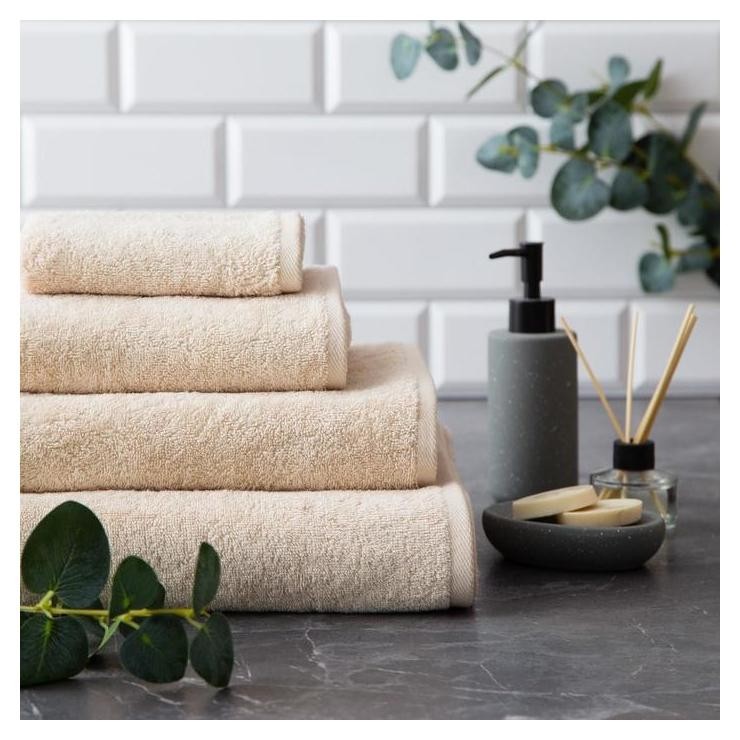 

Полотенце махровое "Этель" Organic Beige  см, 100% хл, 420гр/м2, Бежевый
