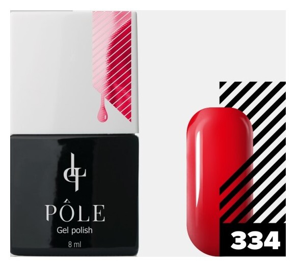 Тон 334 Красный гибискус  POLE