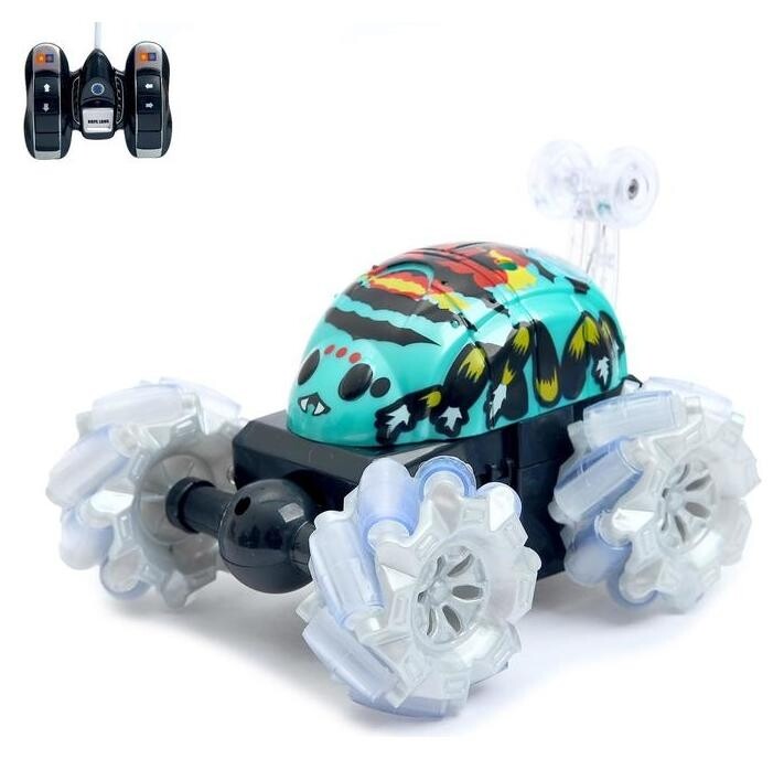 Перевёртыш радиоуправляемый Скорость 27 Mhz, световые эффекты 