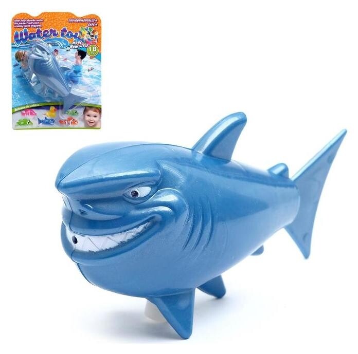 Игрушка заводная водоплавающая "Акула"  