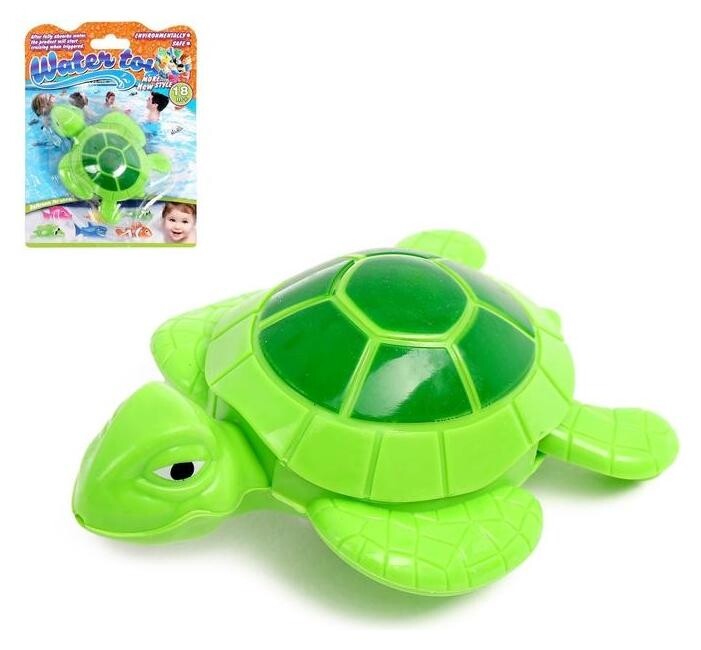 Игрушка заводная водоплавающая Черепашка Water Toy  