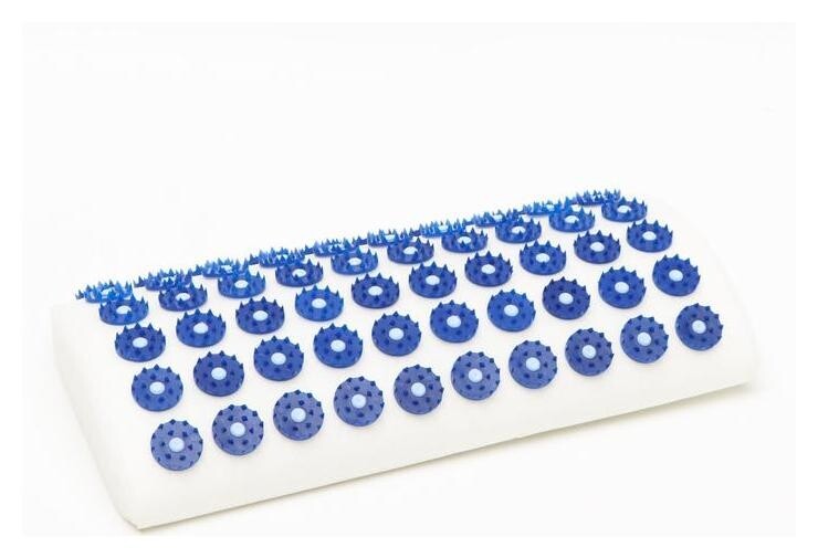 Валик для поясницы Аппликатор Кузнецова спанбонд 190х320 мм Цвет синий ЭЛТИЗ