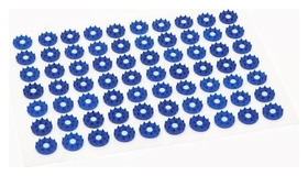 Аппликатор кузнецова, 70 колючек, спанбонд, 230*320 мм, цвет синий ЭЛТИЗ