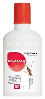 Средство от комаров и их личинок "Комароед" 100 мл, флакон Avgust (Август)
