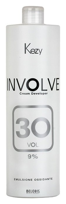 Окисляющая эмульсия 9% Involve Cream Developer Kezy Involve